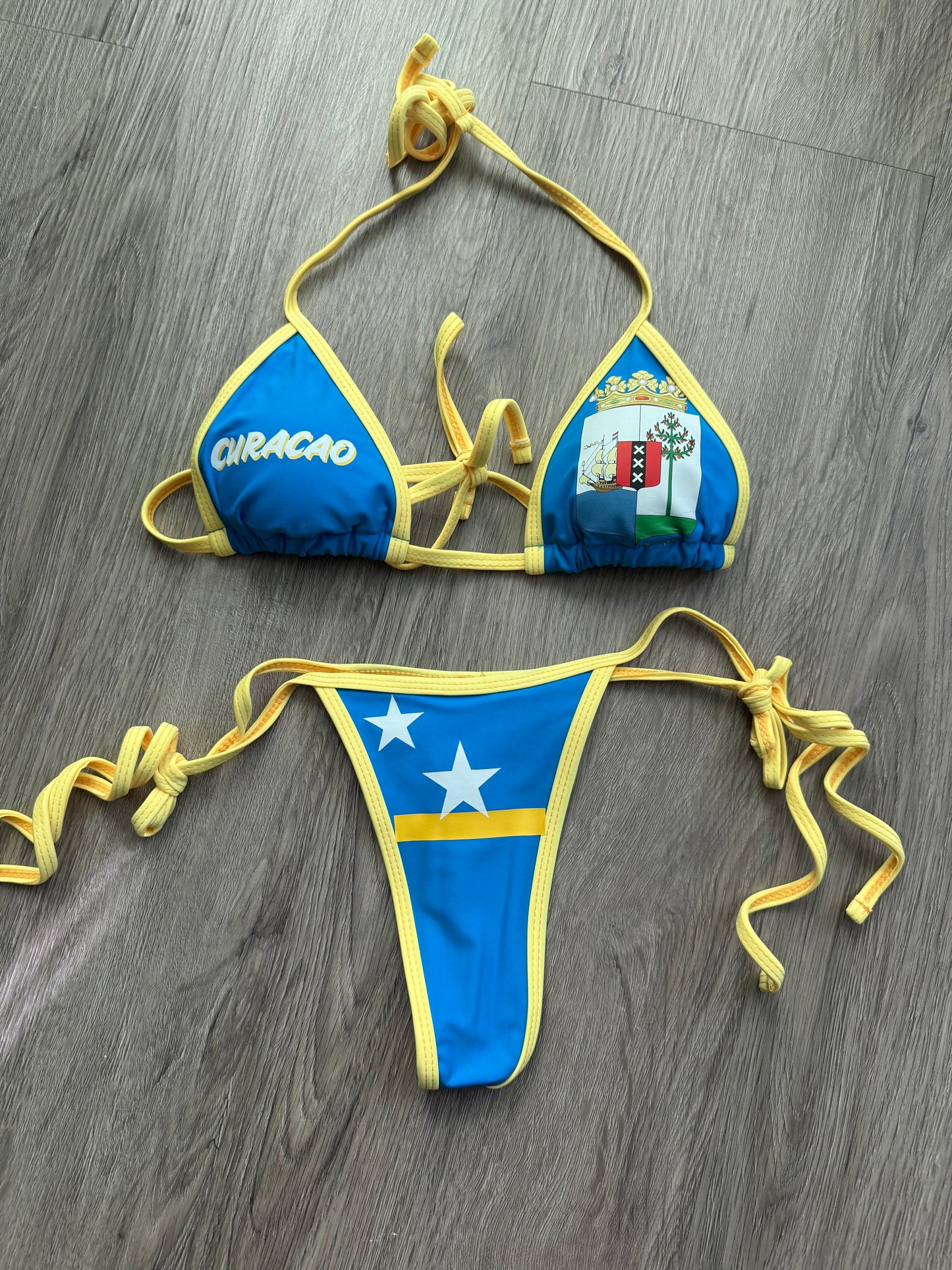 599 Area Codes Bikini Top